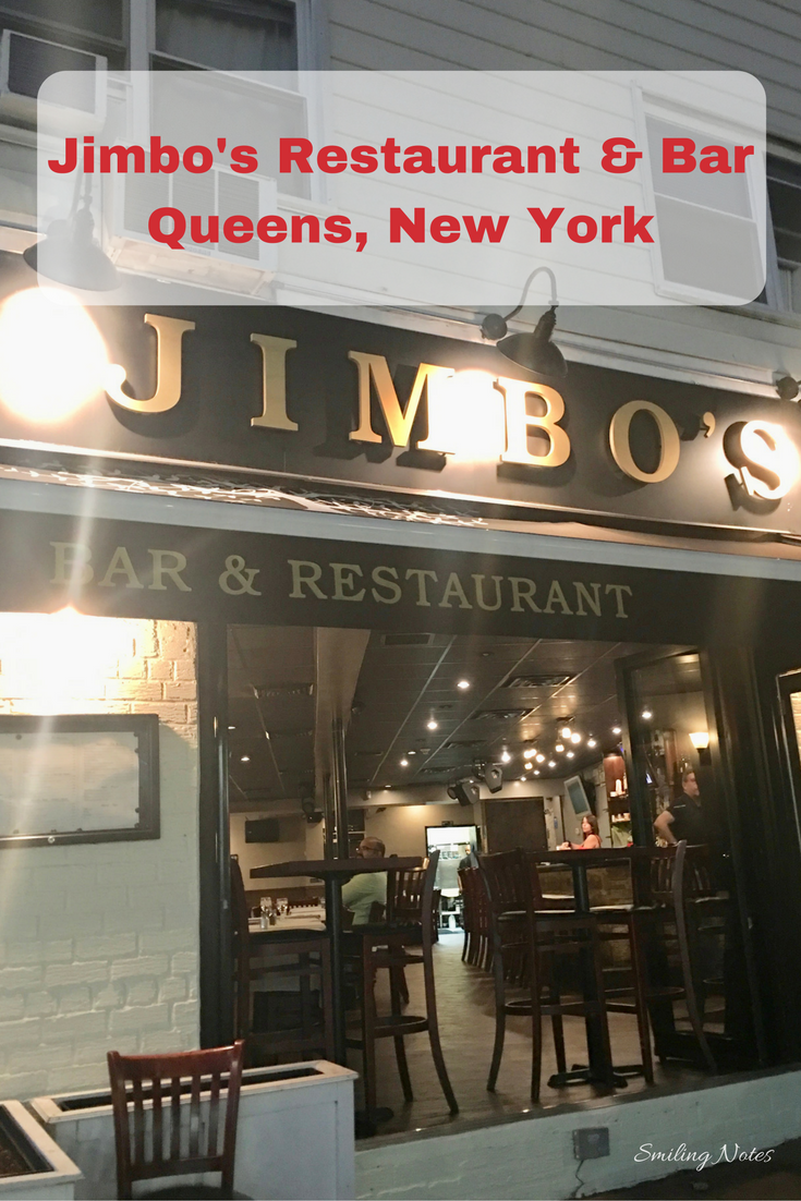 Jimbo's Restaurant & Bar Queens, New York Smiling Notes