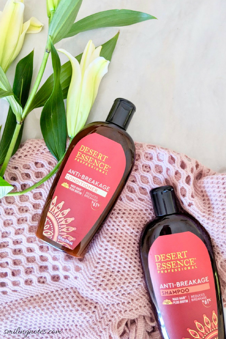 Desert Essence Anti-Breakage Shampoo & Conditioner Review
