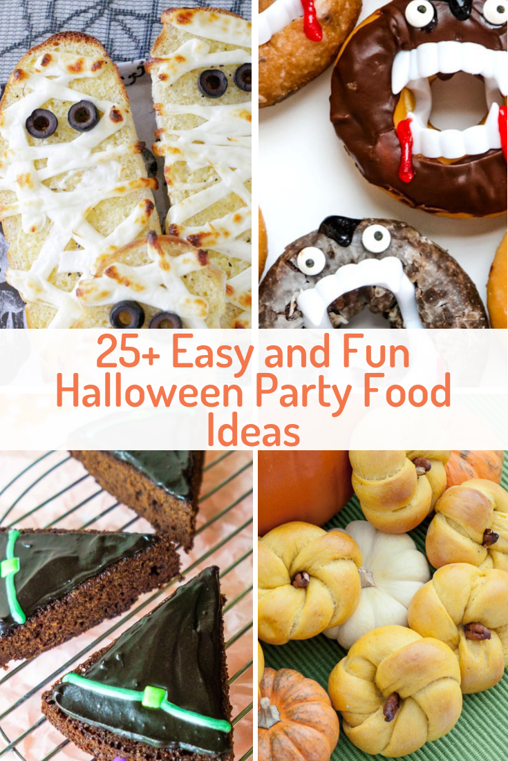 25+ Easy and Fun Halloween Party Food Ideas
